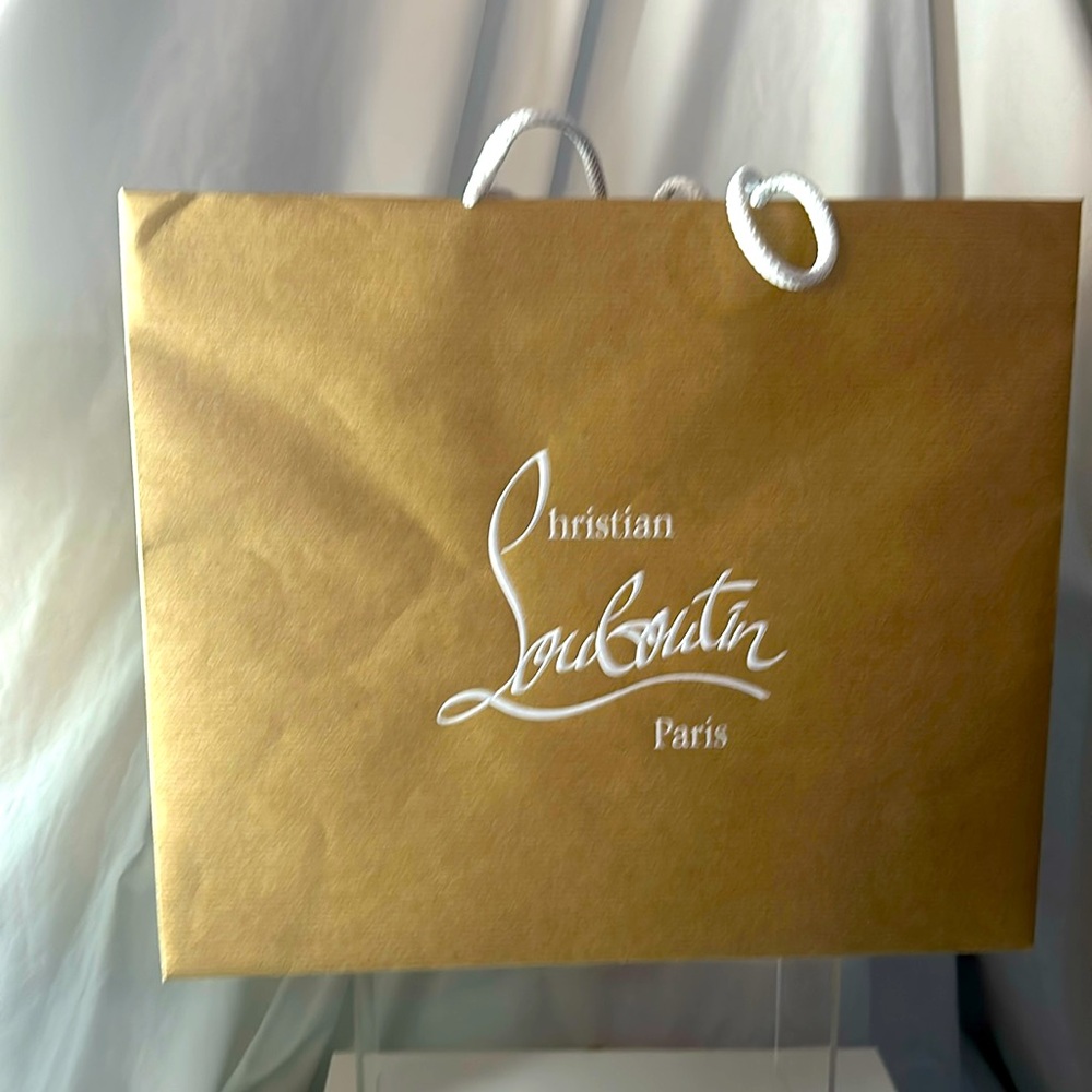 Brand NEW LOUBOUTIN LARGE ICONIC SHOPPING BAG